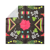 Serves 24 80S Birthday Party Decorations, Includes Plates, Napkins, Cups, And Cutlery, Back To The 80S Neon Party Supplies Pack, I Love The 80S Decor (144 Pieces Total)
