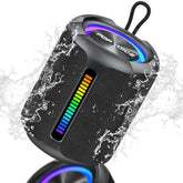 Portable Bluetooth Speakers Wireless, 50W Peak Stereo Sound, Ipx7 Waterproof Shower Speaker With Deep Bass, Rgb Light, Preset Eq, Tws, For Home/Camping/Party/Gifts, Bt 5.3 Speaker, Up To 24H