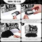 12 Pack Rip To My 20S Birthday Decorations, Death To My 20S Decoration