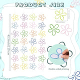 8 Pcs Sponge Party Decorations Cartoon Flowers Bubbles Garland Banner Under The Sea Hanging Garland Ocean Ceiling Streamer Cutouts For Baby Shower Birthday Photo Props Summer Decor Supplies