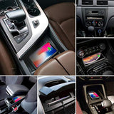 Wireless Charger Car Charging Pad, 15W Fast Wireless Phone Charger Non Slip Cell Phone Flat Charging Mat Compatible With Iphone 11/12/12/14/15 Galaxy S21/S22/S23/24 Note10 (30Cm Cable)(C2Y)