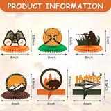 12 Pieces Hunting Birthday Decorations Hunting Table Centerpieces Camo