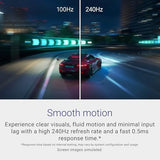 27 240Hz Gaming Monitor - Se2726Hg - 27-Inch Fhd (1920X1080) 240Hz Display, In-Plane Switching (Ips) Technology, Amd Freesync Premium, Tüv 3-Star, 2X Hdmi, Displayport 1.4, Tilt