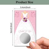 50 Pack Bouquet Wedding Dress Bridal Shower Scratch Off Game Cards For Country Wedding, Bridal Shower, Bridal Lottery Tickets, Wedding Shower Ideas, Bachelor Party Games, Baby Shower
