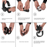 Gel Ear Cup Replacement Pads - Fits Shield And Bionic Hearing Protection Headphones - Silicone Rubber Ear Covers For Noise Reduction - 1 Pair - Black