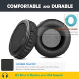 Earpads Replacement Cushion Compatible With Plantronics Blackwire C3220 Headset Ear Pads With Softer Protein Leather/Memory Foam