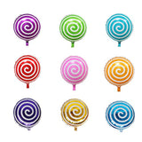 42 Pcs 18" Sweet Candy & Lollipop Balloons for Parties