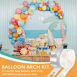 Balloon Arch Kit, 82Ft Easy Diy Balloon Decorating Garland Strip And 500Pcs Glue Point Dots Tape For Balloon Arch, Decorations Making