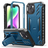 For Iphone 14 Plus Case: Military Grade Drop Proof Rugged Protective Cell Phone Cover With Kickstand & Built-In Protection | Matte Textured Shockproof Tpu Hybrid Bumper Cases