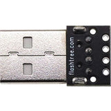 10Pcs Usb Type A Male Breakout Board Adapter 4 Pin 2.54Mm Pitch Breakout Adapt