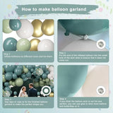 147Pcs Pink Balloon Garland Kit Hot Pink Rose Gold Balloons Arch For M