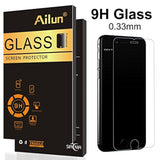 3-Pack 5.5 Inch Tempered Glass Screen Protector for iPhone 6-8 Plus Case Friendly