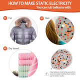 Halloween Balloon Set: Black, Orange, Confetti - 68 Piece Party Decor