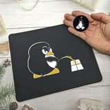 Funny Linux Mouse Pad For Geeks, Programmers And Linux Users - Non-Slip Rubber Base For Smooth And Precise Mouse Control