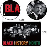 Juneteenth Black History Month Photo Booth Backdrop African American Festival Holiday Party Decoration Art Poster Indoor Outdoor Wall Decor (5.9×3.6ft)
