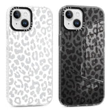 2 Pack Cheetah Print Cases For Iphone 13 / Iphone 14 Case 6.1 Inch, Clear Cute Coquette Fashion Leopard Patterns For Girls Women Funda With Shockproof Protection Silicone Soft Tpu Cover