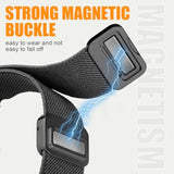 One-Click Magnetic Nylon Bands for Samsung Galaxy Watch 40-47mm Stretchy