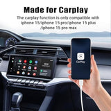 2Pack 6Ft Car Carplay Cable For Apple Iphone 17 Pro Max/17 Air/16 Pro/15 Plus, Long Usb A To Usb C Carplay Charger Cord, Ipad Pro 12.9/11,10Th, Air 5Th/ 4Th,Ipad Mini 6Th Gen Charging Cable 6 Feet