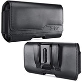 Case For Large Iphone Plus, Pro Max Cell Phones, Samsung Galaxy S24+ Plus 5G To S10+ Plus Smartphones – Cellphone Belt Holder Clip Holster Carry Pouch Man Women (Fits Phone With Case On) Black