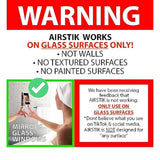 Cradle Glass Mount Phone Holder, Reusable for iPhone, iPad, Mirrors & Windows