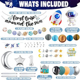 First Trip Around The Sun Birthday Party Decoration Pack, 1St Baby Sho