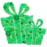 1000-Pieces Christmas Buttons 2 Holes And 4 Holes Green Round Craft Re