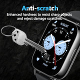 3 Pack For Xiaomi Redmi Watch 5 Lite Screen Protector (No Glass), Self-Healing, 3D Full Screen Coverage Soft Film, Anti Scratch Hd Clear Screen Protector, Black