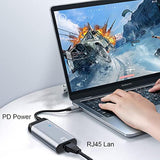Cy Usb3.1 Type-C Usb-C To 1000Mbps Gigabit Ethernet Network Lan Adapter With T