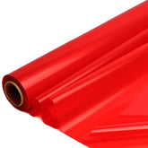 Red Cellophane Wrap Roll,Colorful Cello 34 In Wide X 100 Ft Long, Translucent Colored Cellophane Wrapping Paper For Gift Baskets Wrap, Treats, Holiday, Diy Arts Crafts Decoration (Red)