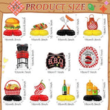 BBQ Party Centerpieces – 11pcs Baby-Q, Picnic & Summer Birthday Table Decorations Set