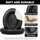 Qc35 Ear Pads Compatible With Bose Qc35, Qc25, Qc15, Qc2, Ae2, Ae2I, Ae2W, Soundtrue, Soundlink Headphones, Noise Isolation Memory Foam Headset Ear Cushion With Mounting Stick And Storage Bag
