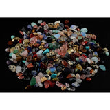400pcs 5-8mm Multicolor Natural Chip Stone Beads for Jewelry Making & Crafting