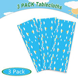 3 Pcs School Bus Tablecloth Back To School Party Tablecover For Bus Theme Party Supplies Table Cover Table Decorations For Kindergarten Decoration