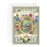 Alice In Wonderland Birthday Card Party Unbirthday Mad Hatter Tea Party Thank You