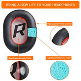 Replacement Ear Pads For Plantronics Voyager 8200 Uc, Earpads Cushions Compatible With Plantronics Backbeat Pro 2 Wireless Headphones, Premium Protein Leather Softer Memory Foam Noise Canceling
