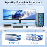 Cable Matters DisplayPort to DisplayPort Extension Cable - 6ft, Supports 8K 60Hz, 4K 240Hz DP Extension Cable 1.4, DP Male to Female