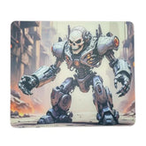 Skull Glass Pad Gaming Mouse Pad With Anti-Slip Rubber Base Smooth,Special Surface With Improved Precision Speed,Waterproof Easy To Clean?Durable Surface For High-Speed Gaming(13.8” × 11.8”)