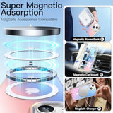 JETech Iridescent Case for iPhone 14 6.1-Inch Compatible with MagSafe, Cute Unique and Aesthetic Design, Colorful Fluorescent Translucent Back Shockproof Phone Cover (Iridescent)