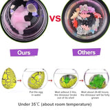 60 Pcs Hatching Dinosaur Eggs Party Favors For Kids Toddlers, Novelty Grow In Water Dino Eggs With Toys Inside Birthday Gifts Goodie Bag Stuffers, Treasure Box Prize For Classroom, Pinata Fillers