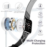 2 Pack 2025 Upgraded Apple Watch Charger Usb C Cable Magnetic Iwatch Charger Fast Charging Cord 3Ft For Apple Watch Ultra 2/Ultra/Se/Se (2Nd Gen)/Series 10/Series 9/Series 8/7/6/5/4/3-White