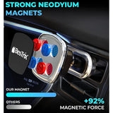 Magnetic Phone Car Mount Magnetic Car Cell Phone Holder | Magnet Car Phone Holder Compatible W/ Iphone 12 11 Pro/11 Pro Max/Xs/Xr/X/8/7,Galaxy S10/S10+/S9/S9 Note & More (Air Vent)
