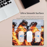 Mouse Pad Helicopter Aircraft Plane Mouse Pads For Desk Non-Slip Rubber Base Square Gaming Mousepad Mat For Computer Home Office