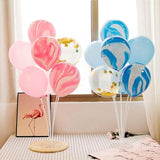 8-Pack Balloon Stand Kits with Sticks and Base for Party Decorations