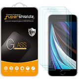 (3 Pack) Designed for Apple iPhone 8, 7, 6S, 6 (4.7 inch) Tempered Glass Screen Protector, Anti Scratch, Bubble Free