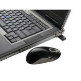 Targus Wireless Mouse with Blue Trace Technology for Tracking, Includes Micro USB Receiver and 2 Batteries, Black and Gray (AMW50US)