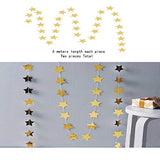 Gold welcome back balloons and banner with flower and star accents for school or home decor