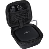 co2CREA Hard Case Replacement for SHOKZ New OpenFit 2 / OpenFit Air/OpenFit Open-Ear True Wireless Bluetooth Headphones with Microphone, Black