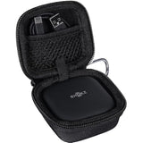 co2CREA Hard Case Replacement for SHOKZ New OpenFit 2 / OpenFit Air/OpenFit Open-Ear True Wireless Bluetooth Headphones with Microphone, Black