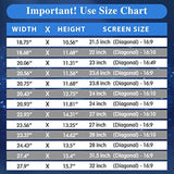 Computer Privacy Screen Filter 22 Inch for 16:10 Widescreen Monitor