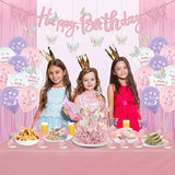 Butterfly Birthday Party Decorations - Butterfly Happy Birthday Banner